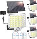 Solar Lights Outdoor 240 LED 3000LM Motion Sensor Flood Light - Bright
