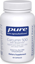 Curcumin 500 with Bioperine - Turmeric Antioxidant Joint Support