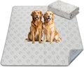 63 in Square Khaki Washable Pee Pad for Dog Playpens - Super Absorbent