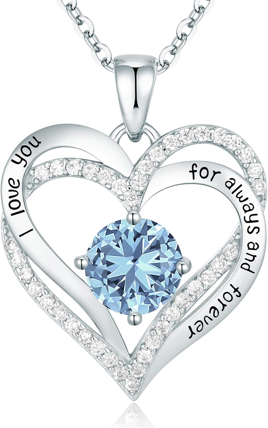 CDE Forever Love Heart Necklaces for Women - Perfect Gift Idea