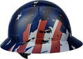 Durable Full Brim Safety Helmet in Carbon Fiber for Heavy Duty Use