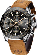 BY BENYAR Watch for Men Analog Quartz Chronograph - Classic 45MM Dress