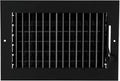 10in x 6in Adjustable Air Supply Diffuser - High Airflow Vent Cover