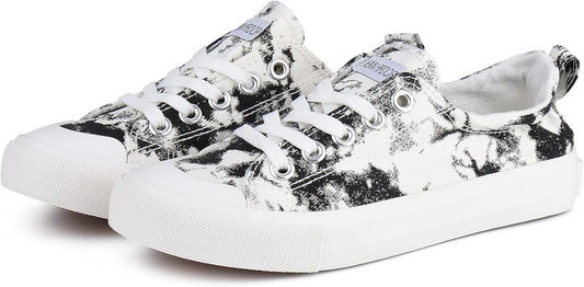JENN ARDOR Womens Canvas Sneakers for Casual Walking and Tennis