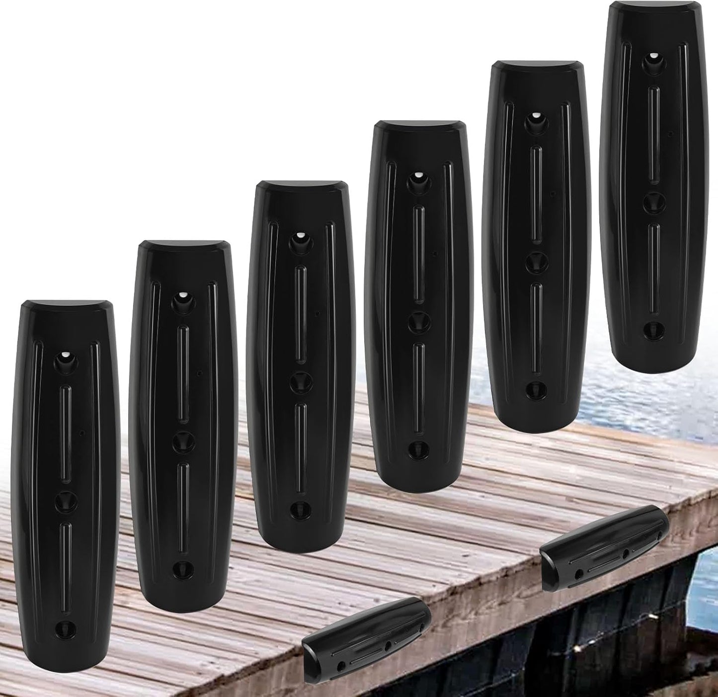 Dock Fender Bumpers for Boats - Soft UV-Resistant Protection
