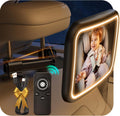 Baby Car Mirror With Light for Baby Rear Facing - Night Vision