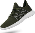 Feethit Mens Slip On Running Shoes - Lightweight Breathable Comfort
