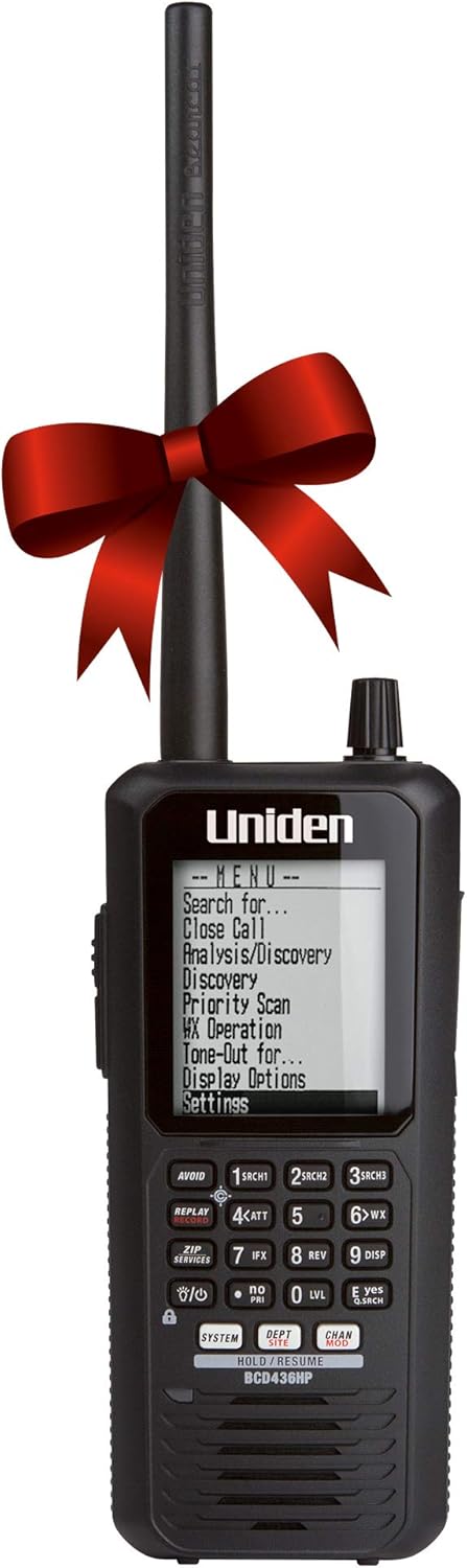 Uniden BCD436HP Handheld Scanner with Advanced Features