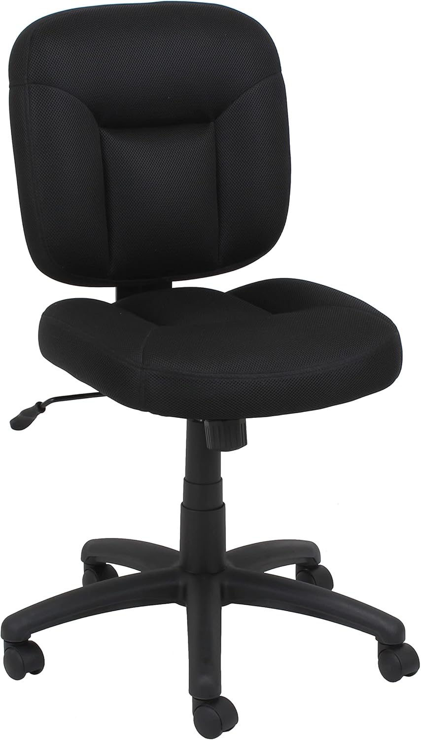 Low-Back Office Desk Chair with Adjustable Height and Swivel