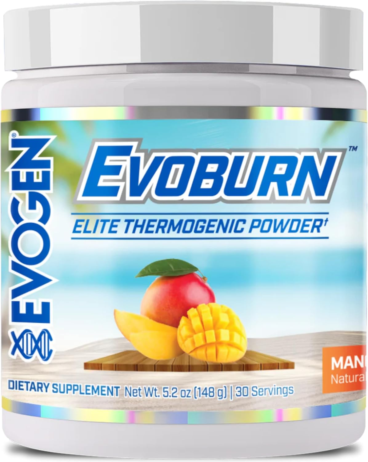 Evogen Evoburn Thermogenic Fat Burner for Energy and Focus