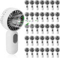 Mini Portable Handheld Fan 3 Speeds - Compact Rechargeable Cooling