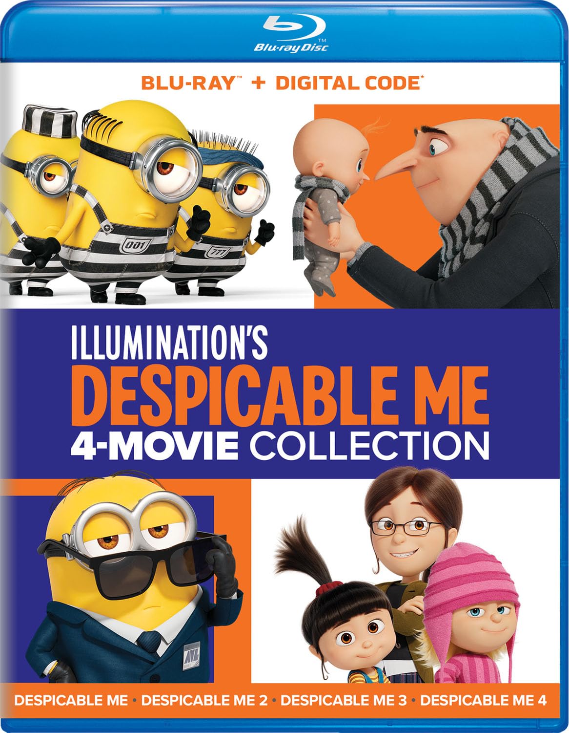 Despicable Me 4-Movie Collection - Blu-ray + Digital Review