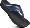Arch Support Flip Flops for Women - Comfortable Stylish Travel Sandals