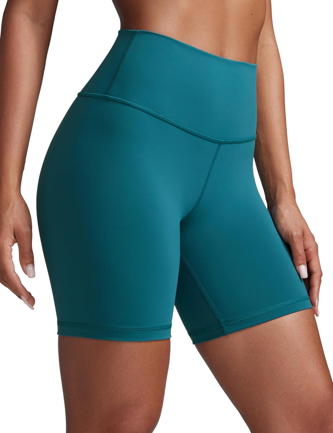 CRZ YOGA High Waist Biker Shorts - Butter-soft Comfort!