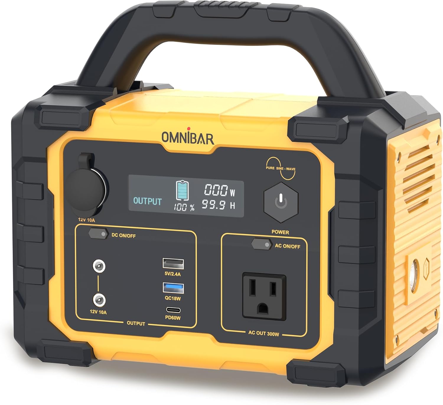 Portable 300W Solar Generator: Power On-the-Go!