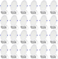 8-Inch Slim LED Recessed Lights 24-Pack - Adjustable Color Temps