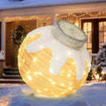 Lighted Outdoor Christmas Ornaments for Festive Holiday Decor