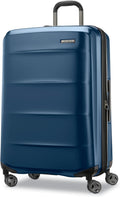 28-in Large Blue Octiv Hardshell Checked Luggage - Lightweight Travel
