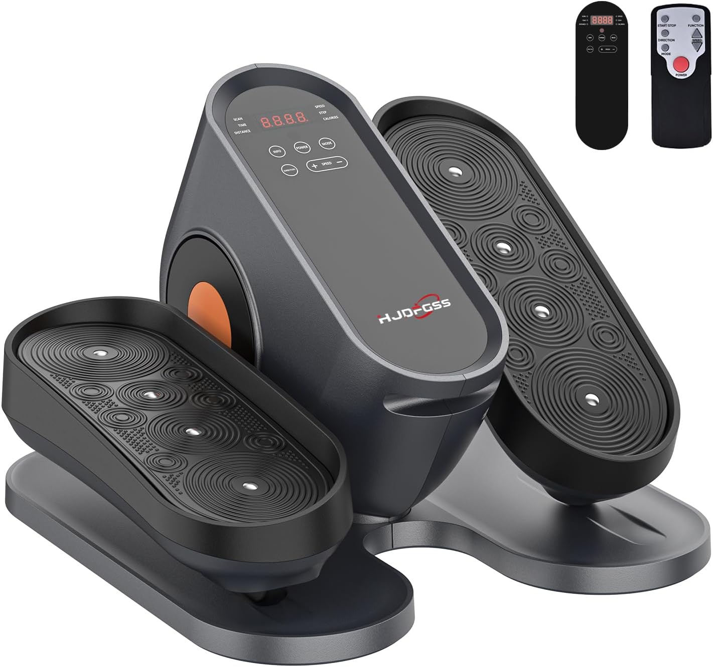 Portable Seated Elliptical - Quiet, Adjustable, TV-Featured