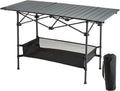 Folding Camping Table - Ultra Compact Portable 45in x 22in