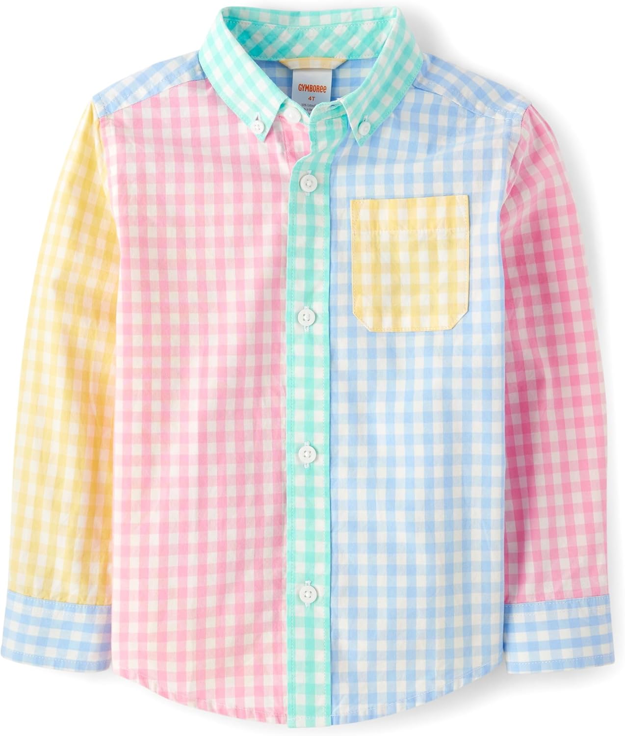 Gymboree Boys Long Sleeve Button Up Dress Shirts for Toddlers