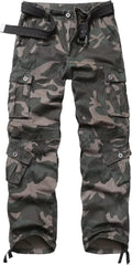 Men's Cargo Pants Casual Outdoor Camo Pants - Relaxed Fit Work Pants