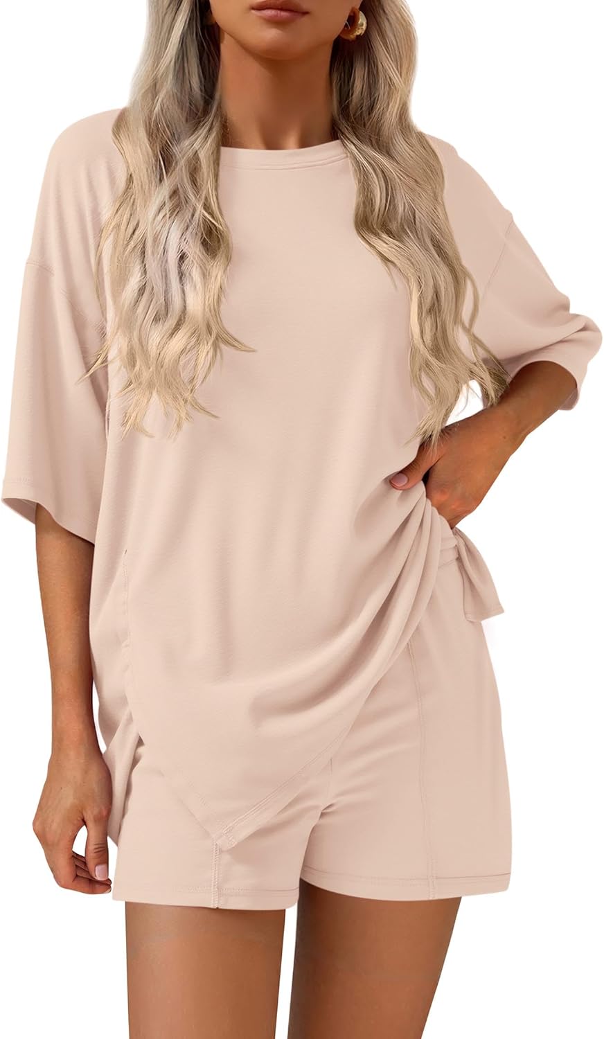 KIRUNDO 2 Piece Sets for Women Summer Lounge Casual Outfits