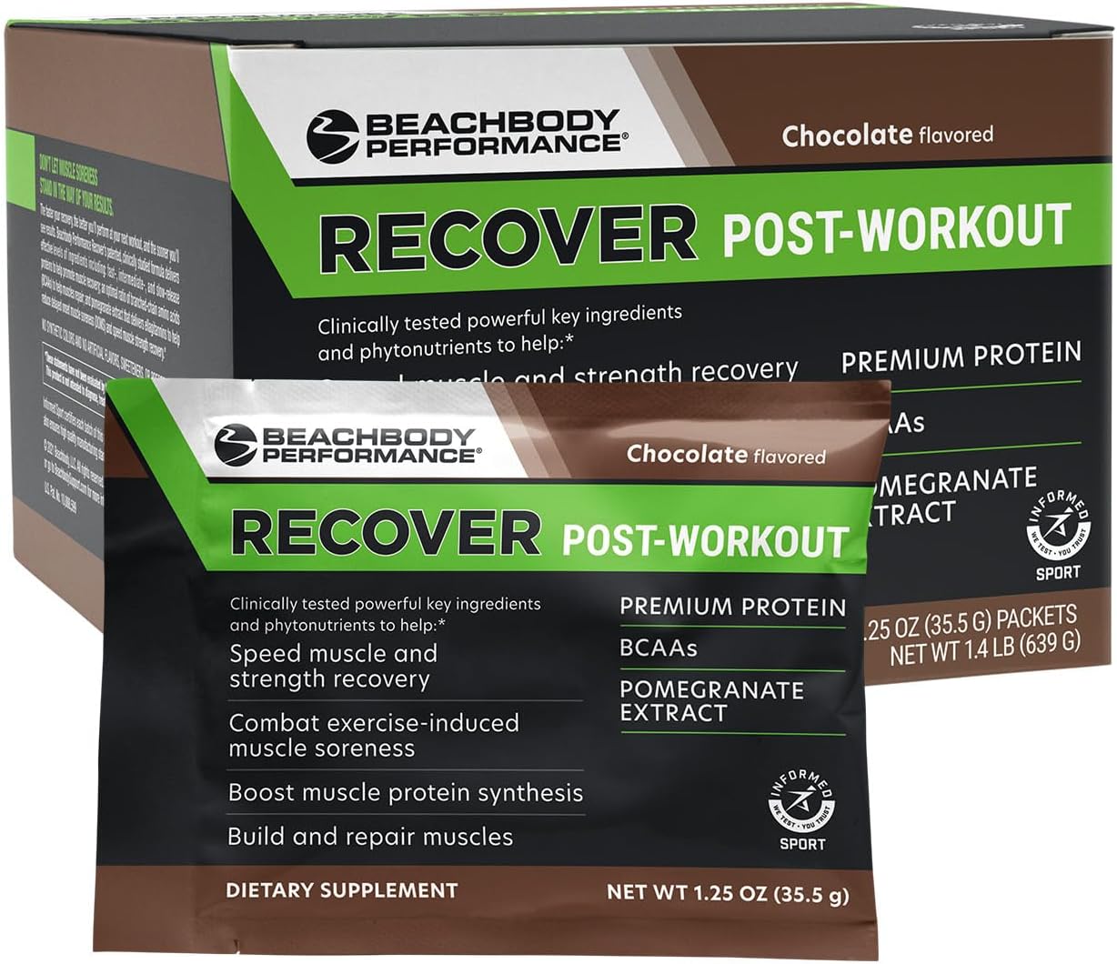 BODi Recover Whey Protein Powder Blend for Fast Muscle Recovery