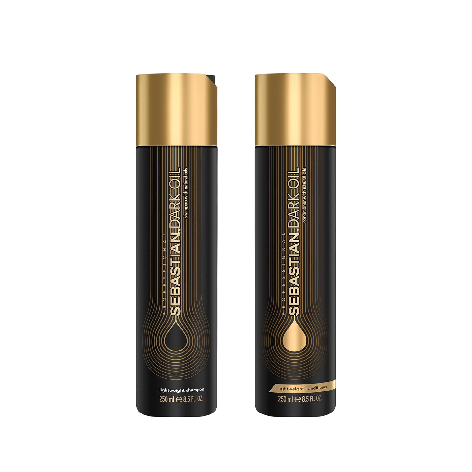 Sebastian Professional Dark Oil Lightweight Shampoo for Silky Hair