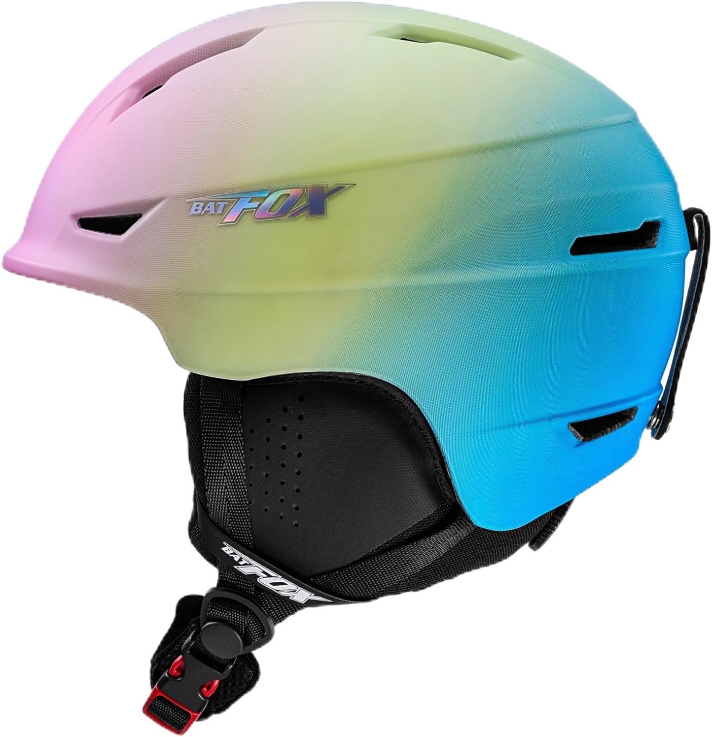 BATFOX Lightweight Ski Helmet - Adjustable Comfort