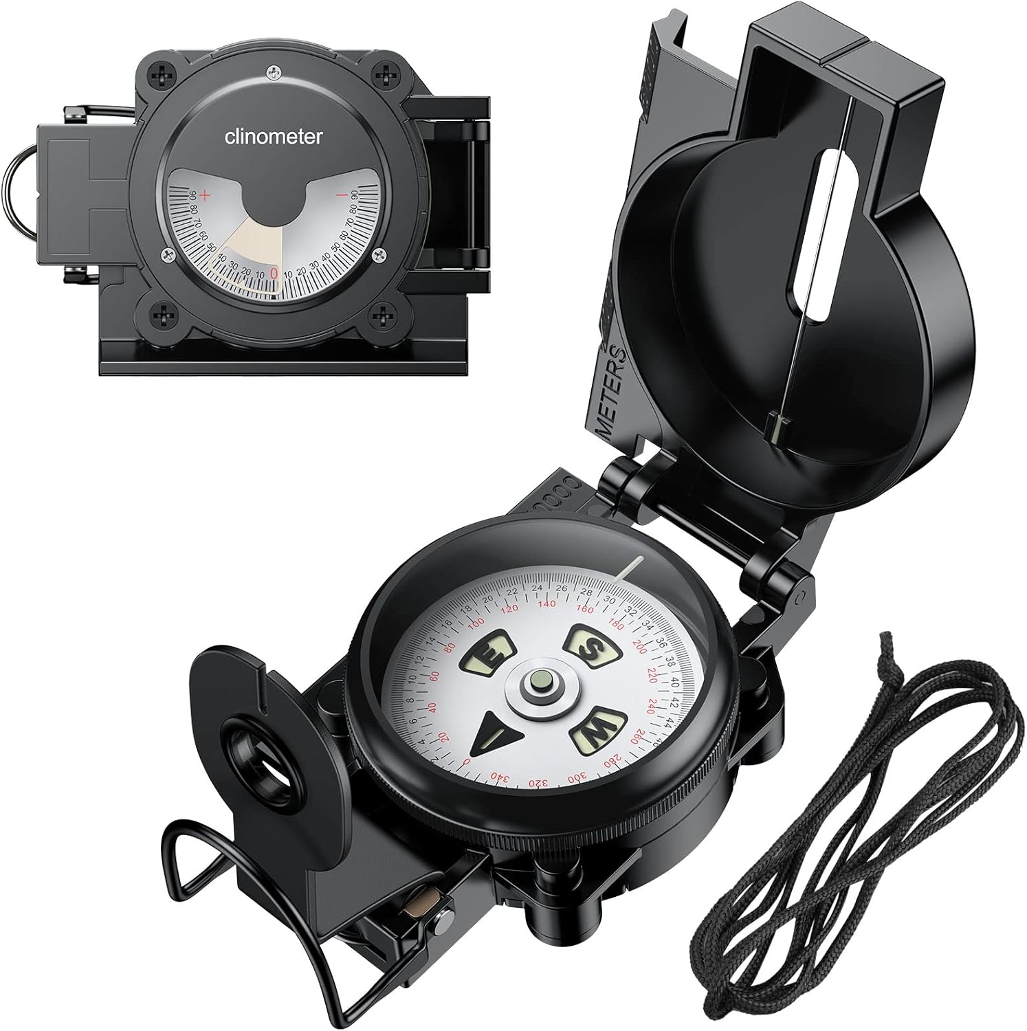 High-intensity Military Compass for Outdoor Adventures