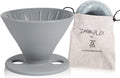 JavaFlex Foldable Pour Over Coffee Maker - Uses #2 V60 Filters