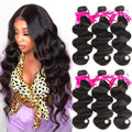 Beauty Princess Brazilian Body Wave 3 Bundles 16 18 20in - Natural