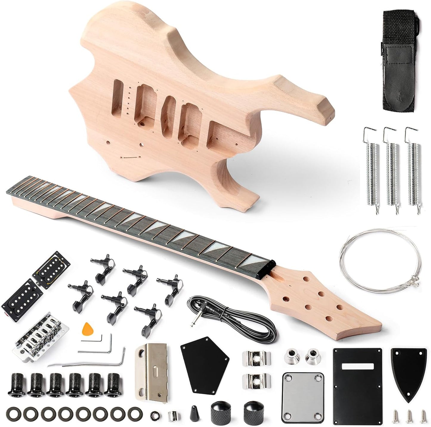Glarry DIY Electric Guitar Kit for Beginners - Build Your Own