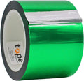 Green Metalized Polyester Mylar Film Tape 3 in x 72 yds - Mirror