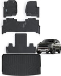 Floor Mats for Ford Expedition MAX 2018-2024 (Only Fit 7 Seats) - All