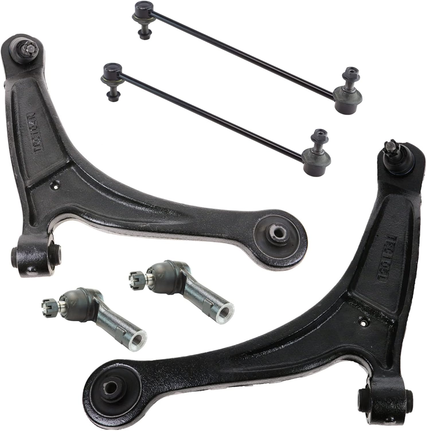 TRQ Front Steering & Suspension Kit for Honda Ridgeline 2006-2014