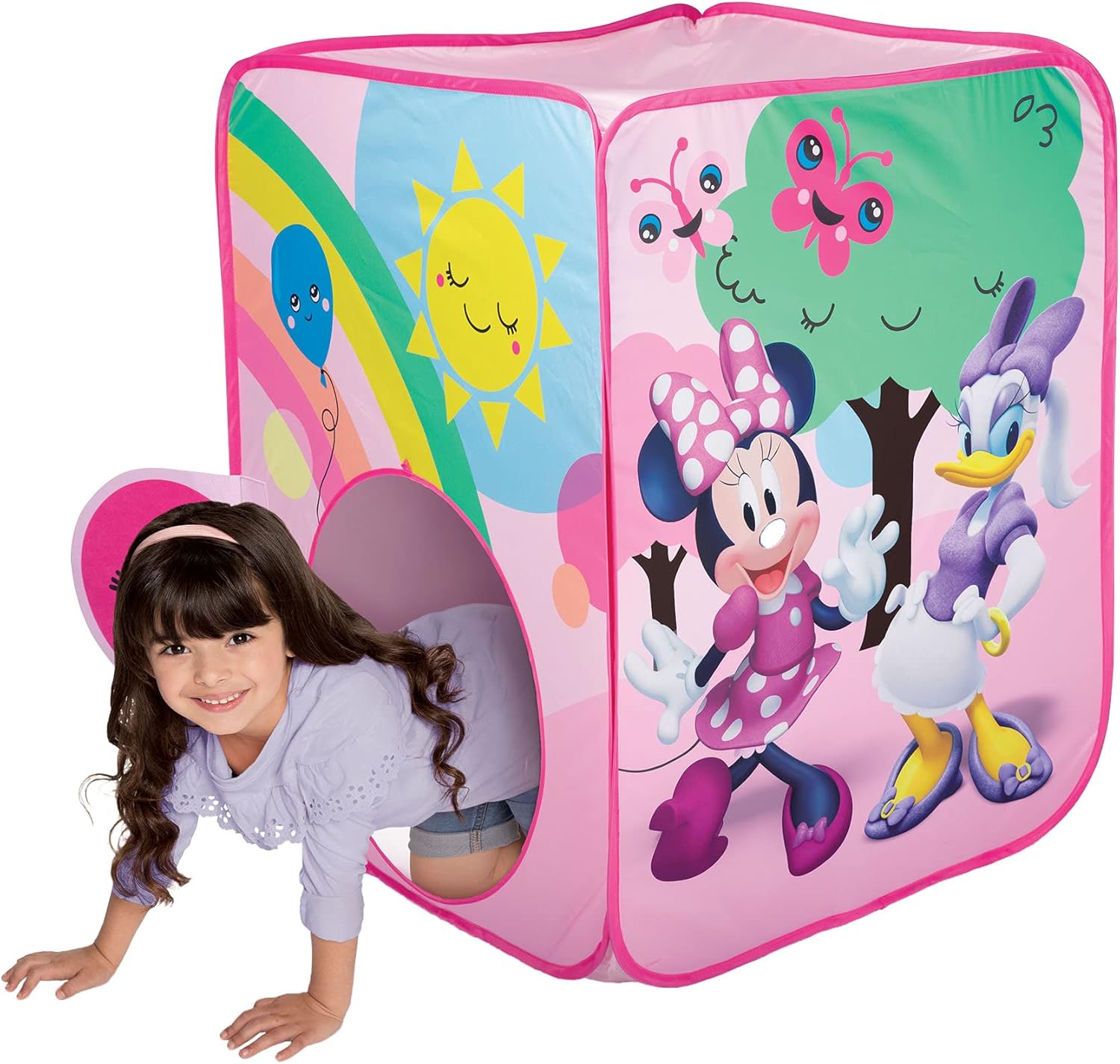 Disney Minnie Mouse Kids Pop Up Tent | Indoor/Outdoor Playhouse