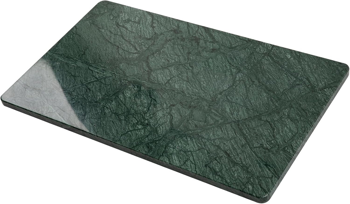 Green Marble Cutting Board for Baking and Charcuterie Use