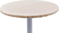 Heavy Duty Vinyl Round Fitted Tablecloth 60in - Elastic, Flannel