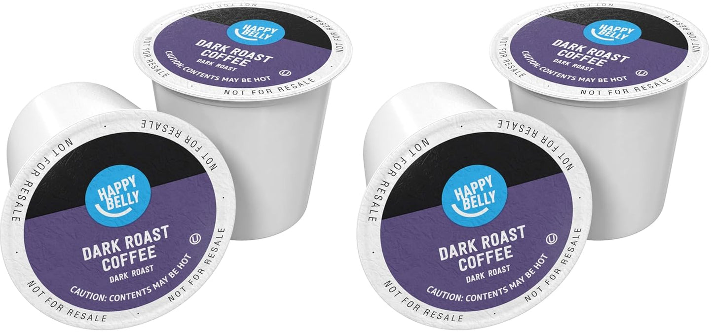 Happy Belly Dark Roast Coffee Pods for Keurig 2.0 Brewers