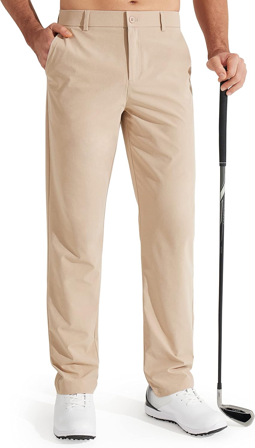 Libin Mens Golf Pants Lightweight Quick Dry Casual Trousers