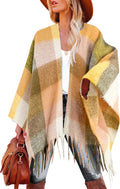 Breezy Lane Women's Shawl Wraps Cozy Poncho for All Occasions
