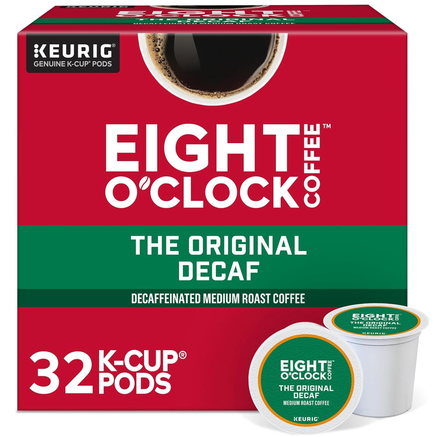 Original Decaf Keurig Pods - Medium Roast - 32 Pack