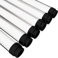 T8 LED/Fluorescent Light Tube Guard 46-3/8in Pack of 6 - Clear