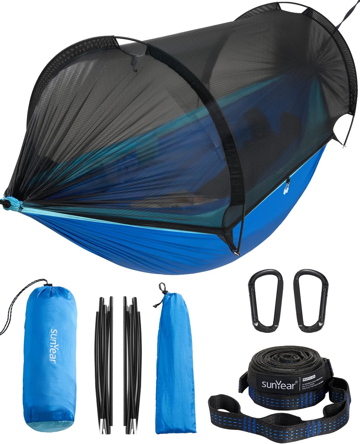Sunyear Camping Hammock with House-Like Net - Ultimate Outdoor Comfort