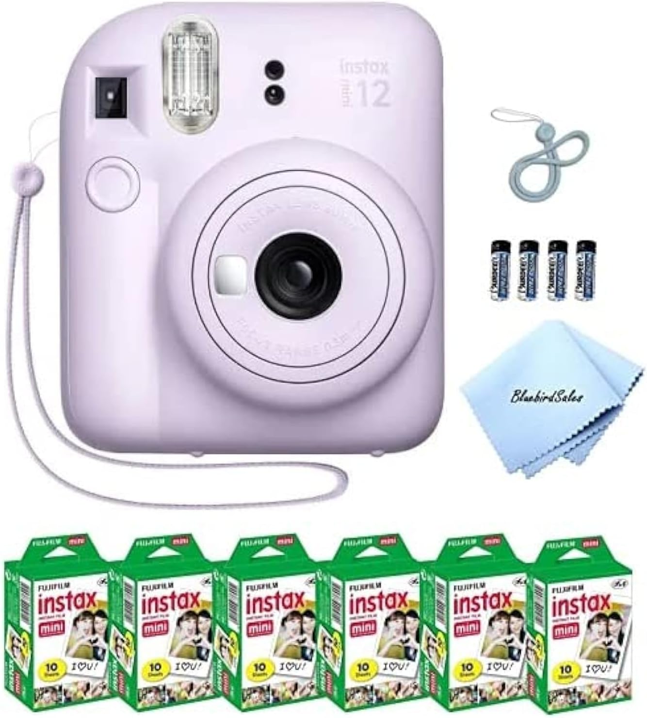 Fujifilm Mini 12 Instant Camera Bundle: Capture Every Moment!