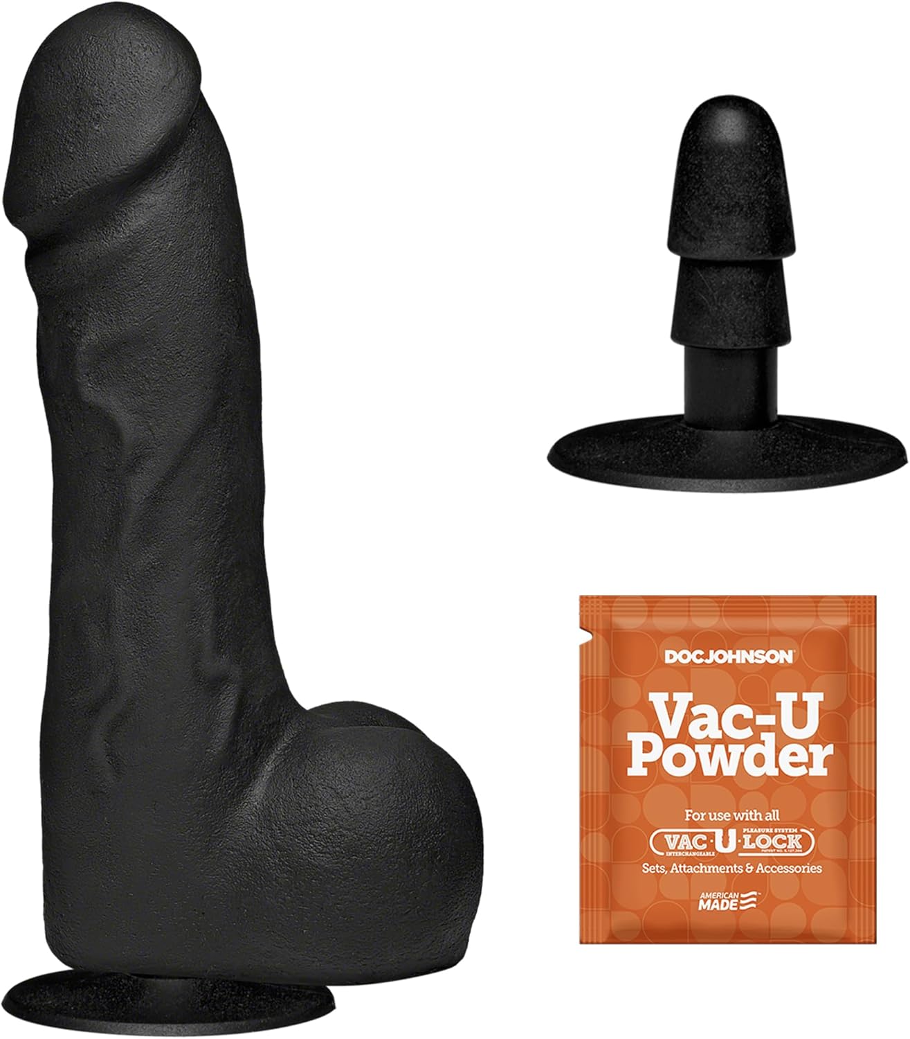 Doc Johnson Merci 7.5in Dildo with Removable Suction Cup