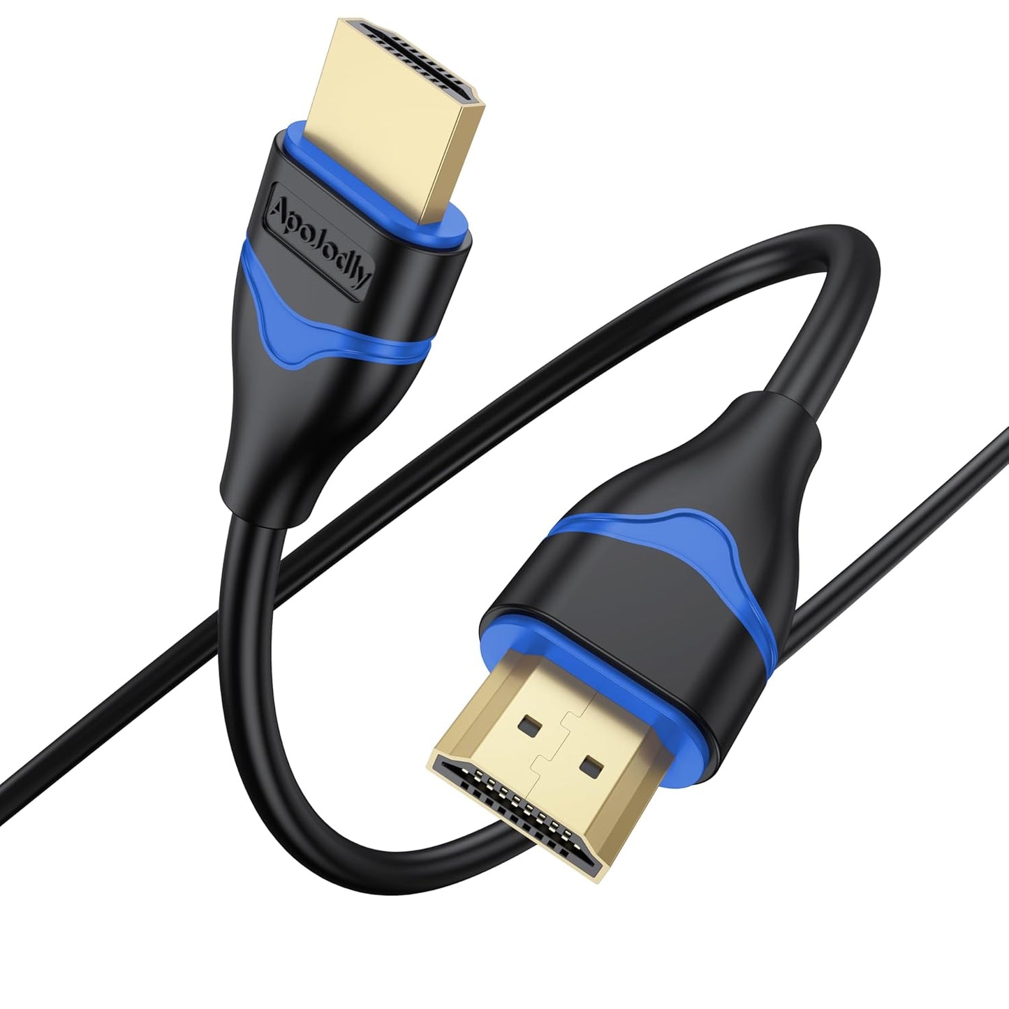 Ultra HD 4FT HDMI Cable - 4K@60Hz, HDR, 3D, ARC | ApoJodly