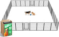 FXW Rollick Unleashed Dog Playpen 40 in 32 Panels - Spacious, Portable